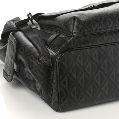 Christian Dior Canvas CD Diamond Hit The Road Backpack Black 7 of 15