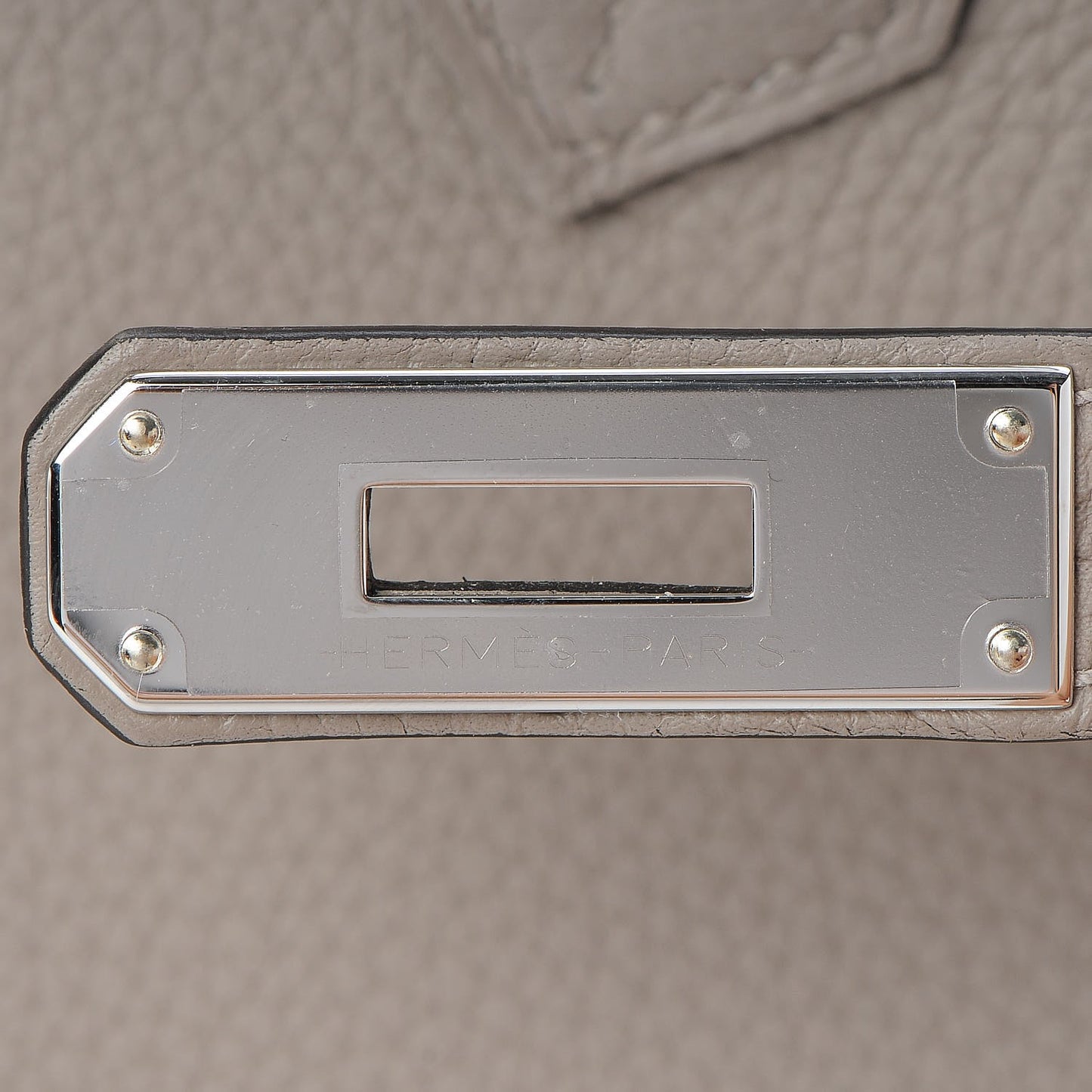 Togo Birkin 35 Gris Asphalte