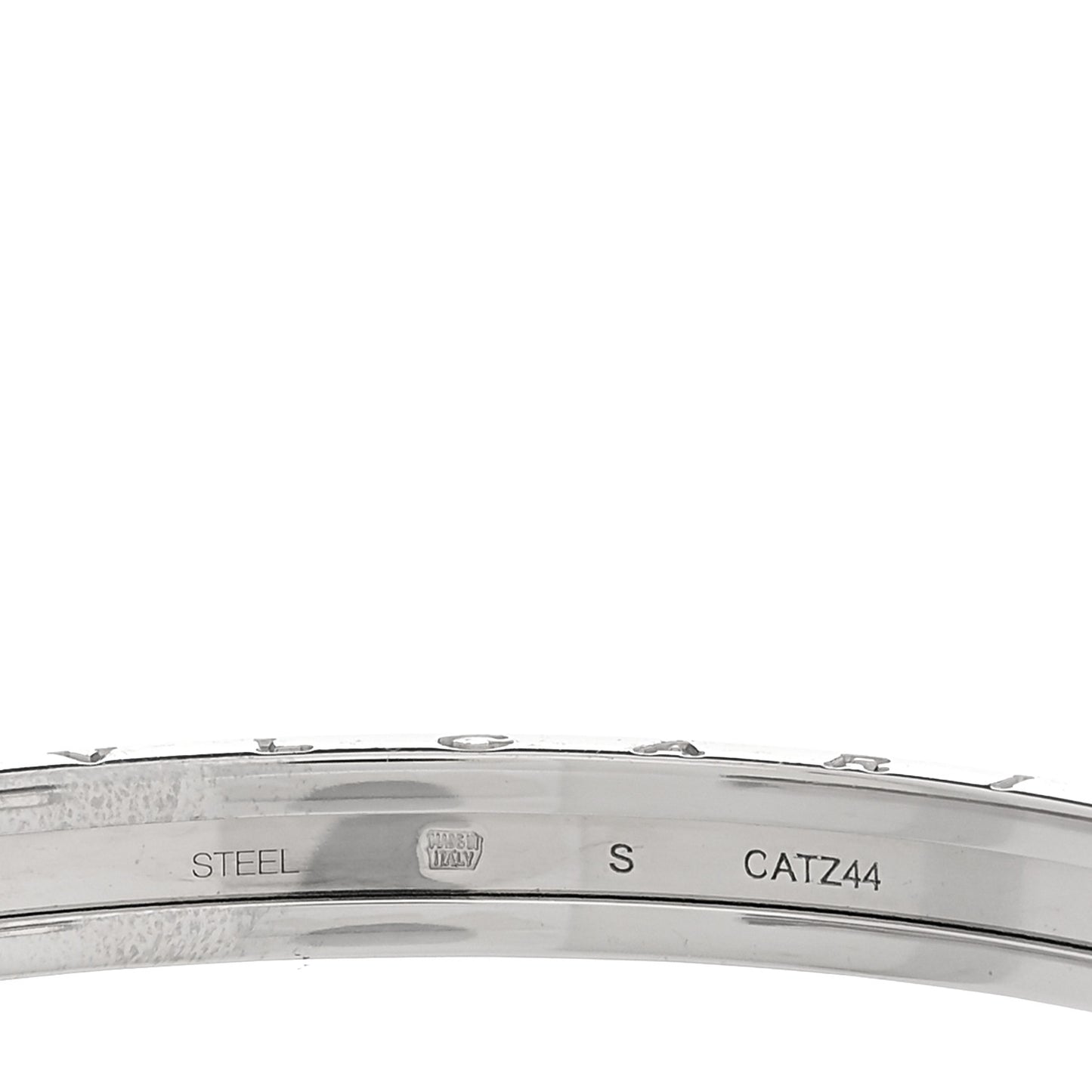 18K Rose Gold Stainless Steel B.Zero1 Cuff Bracelet S