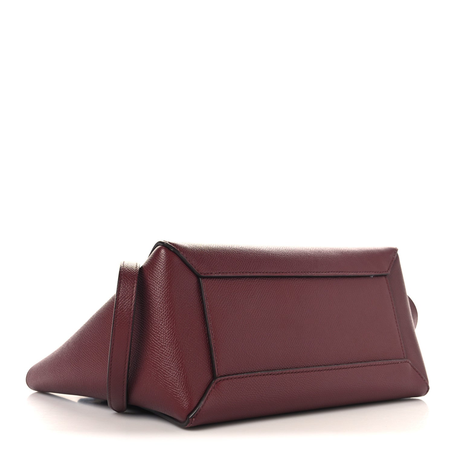 Celine Grained Calfskin Micro Belt Bag Plum 3 of 9