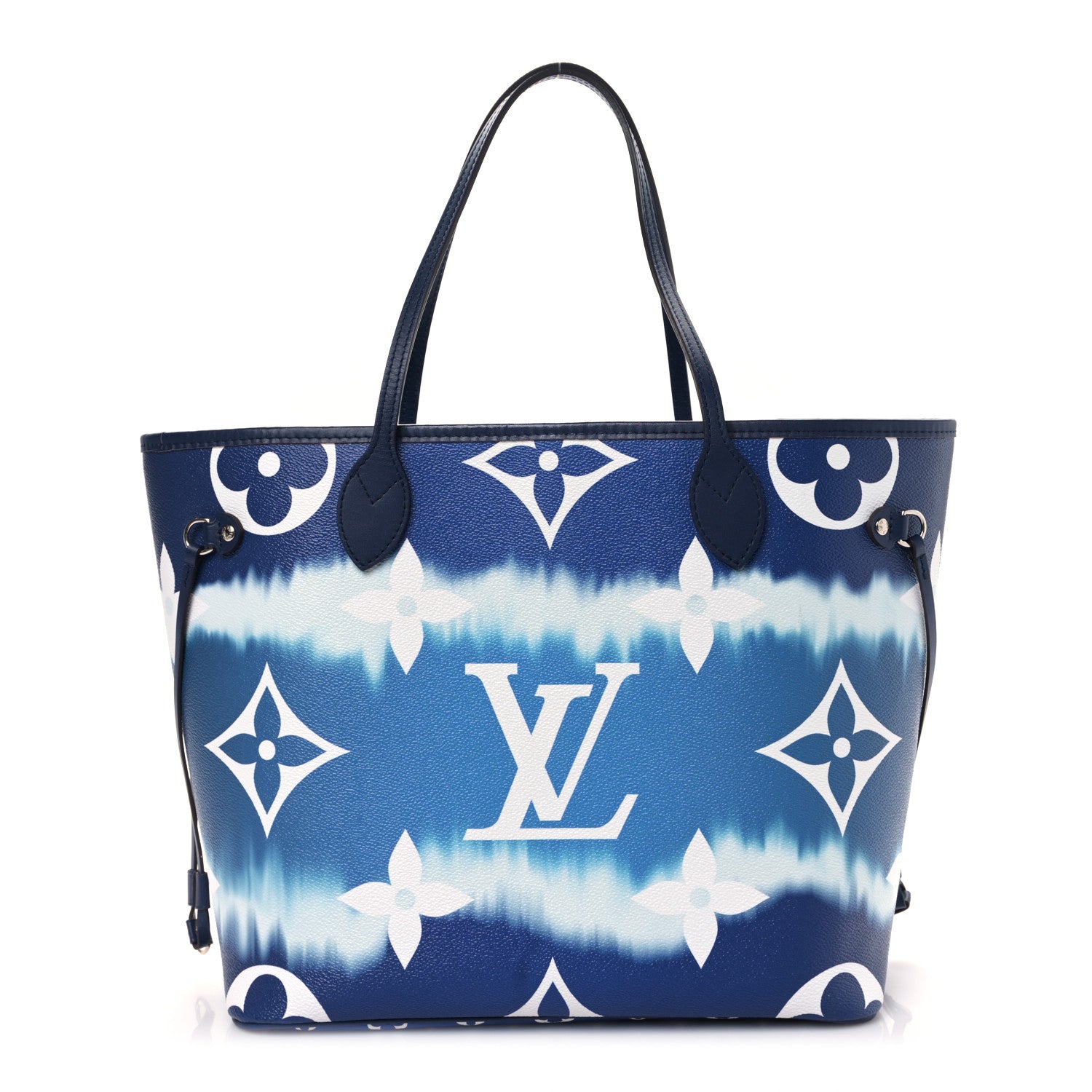 Louis Vuitton Monogram Escale Neverfull MM Blue 1 of 8