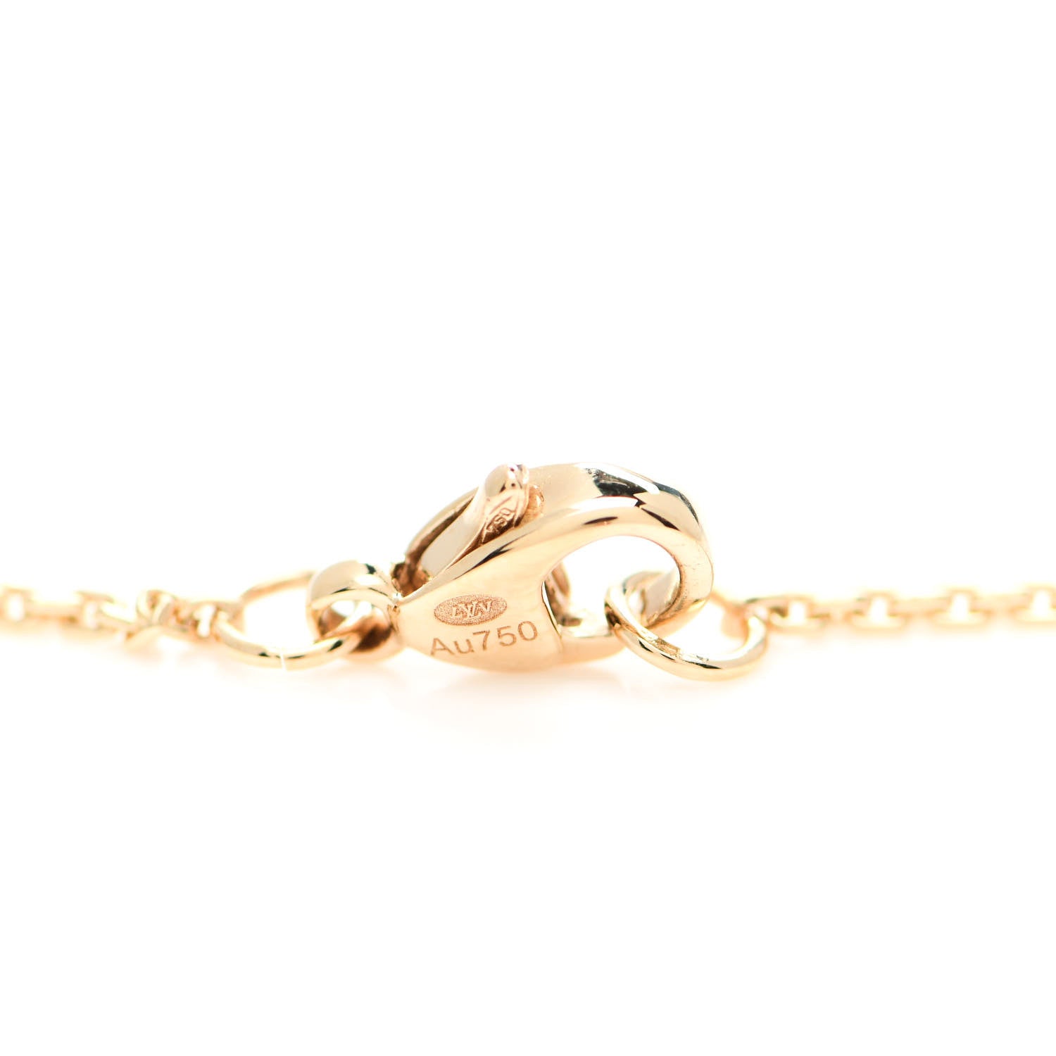 Louis Vuitton 18K Yellow Gold Diamond Cornelian B Blossom Medallion Pendant Necklace 3 of 5