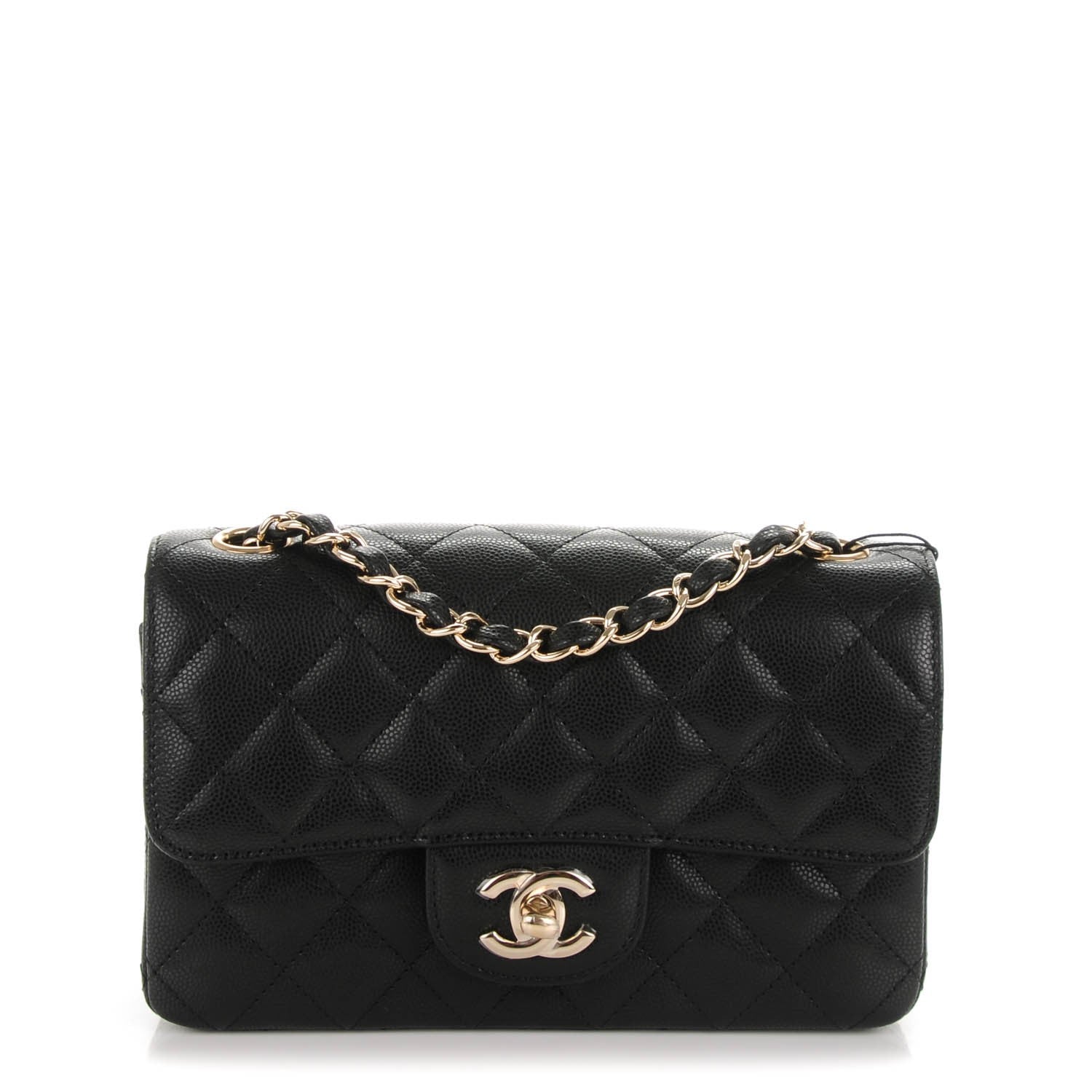 Chanel Caviar Quilted Mini Rectangular Flap Black 1 of 7