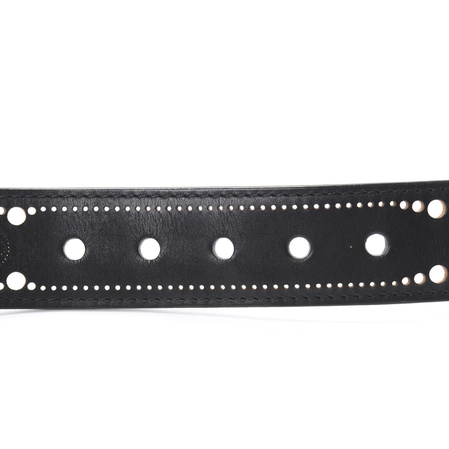 Perforated Mahina Phoenix Belt 90 36 Black