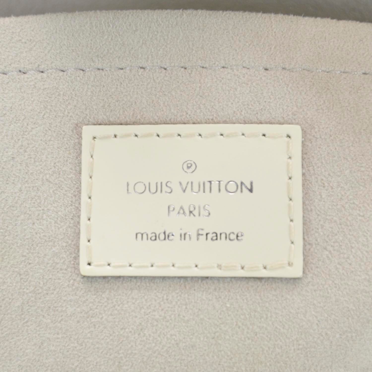 Louis Vuitton Epi Montaigne Clutch Ivory 9 of 10
