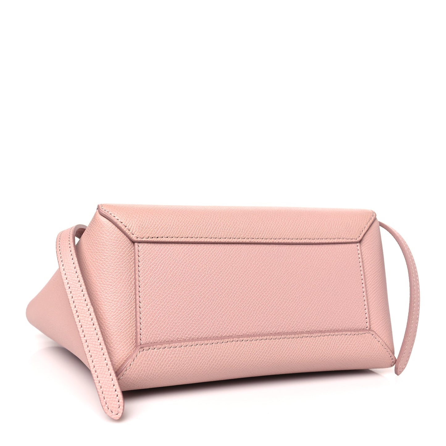 Grained Calfskin Nano Belt Bag Vintage Pink