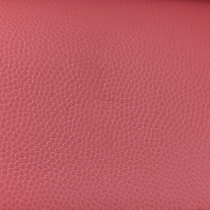 Chanel Caviar Quilted Medium Double Flap Pink 12 of 12