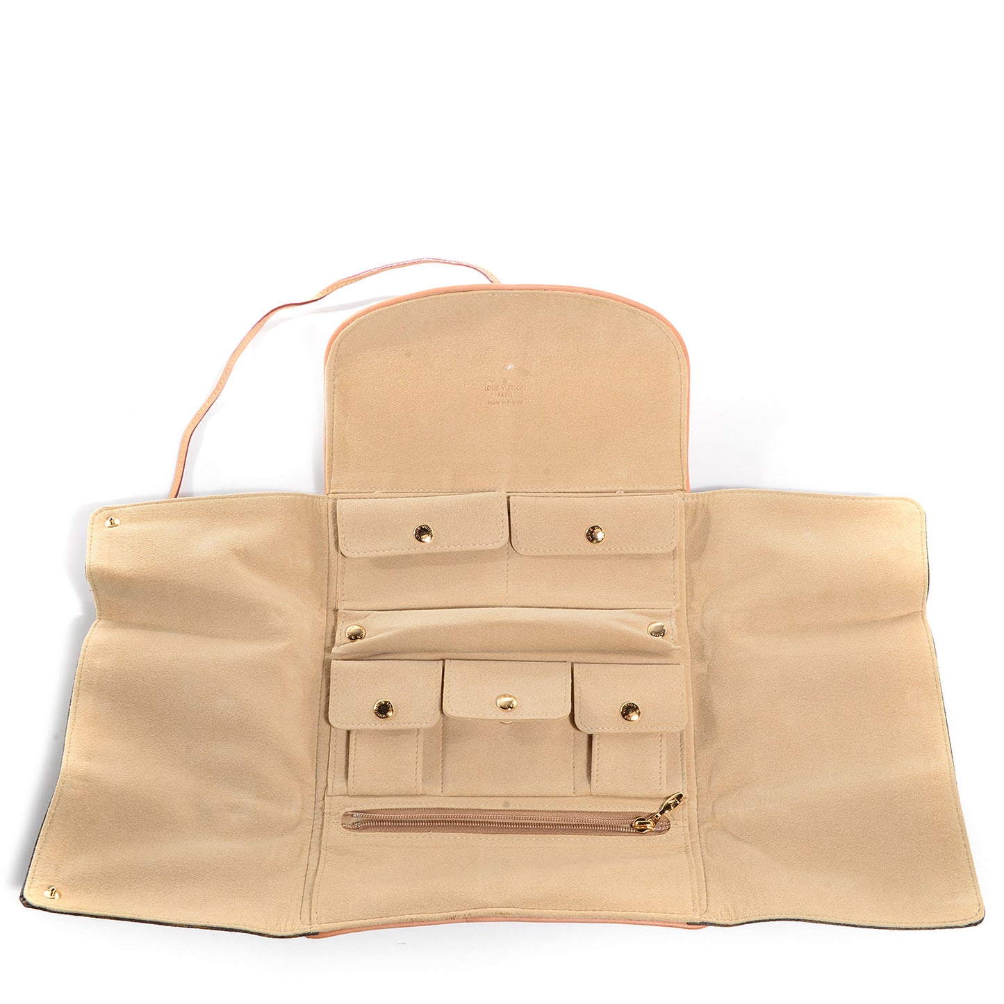Monogram Folding Jewelry Case