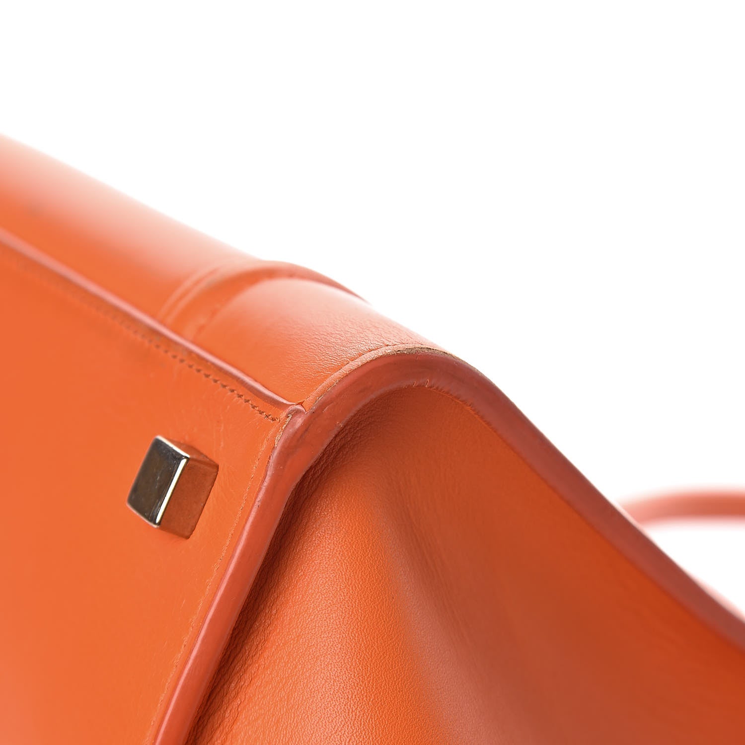 Celine Supple Calfskin Medium Phantom Luggage Orange 23 of 24