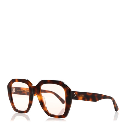 Celine Acetate Square Sunglasses CL40045I Havana 1 of 7