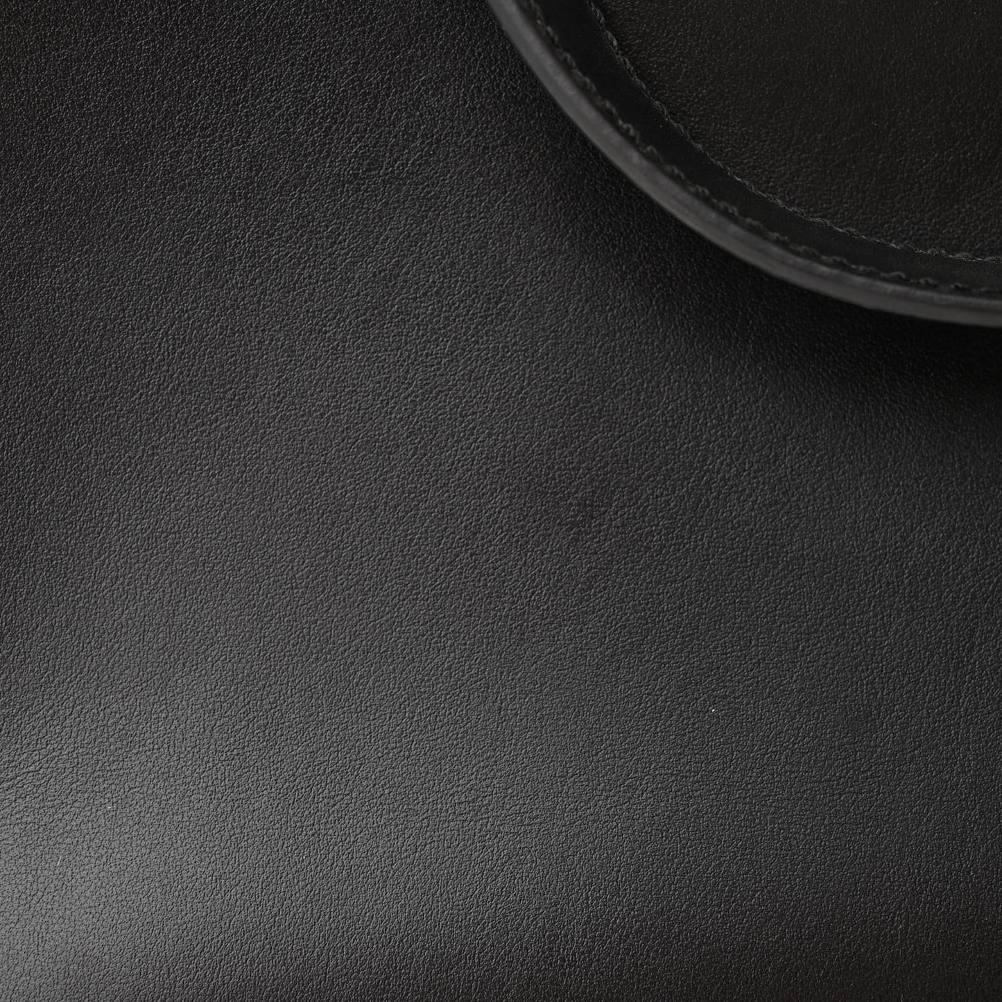 Smooth Calfskin Medium Zumi Top Handle Bag Black