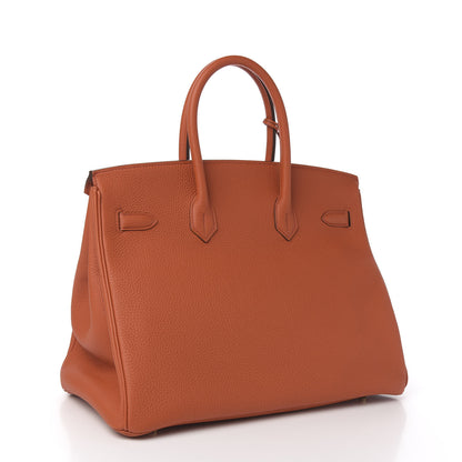 Hermes Togo Birkin 35 Terre Battue 2 of 9