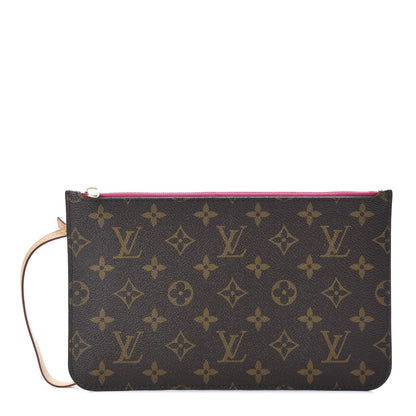 Louis Vuitton Monogram Neverfull MM GM Pochette Pivoine 1 of 7