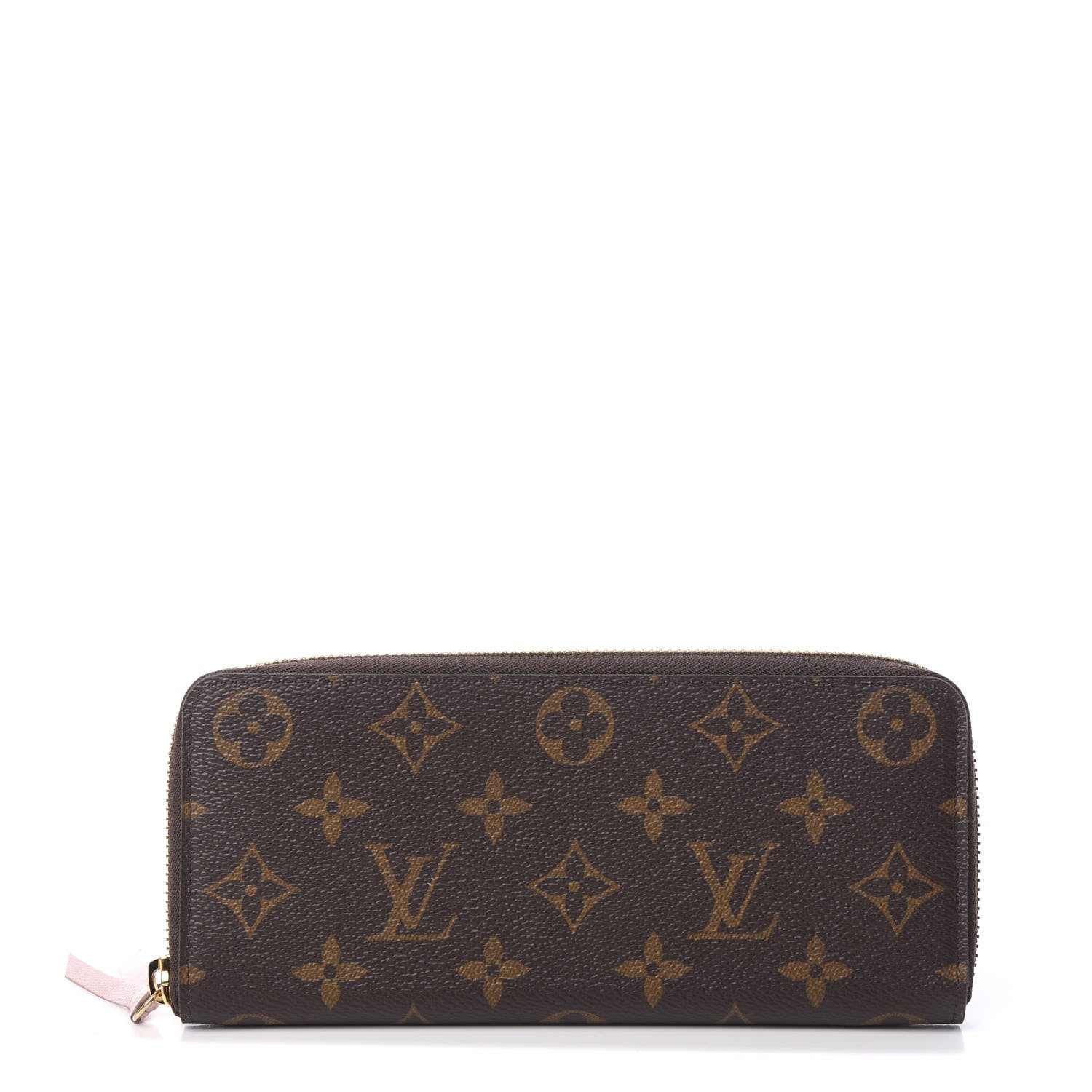 Louis Vuitton Monogram Clemence Wallet Rose Ballerine 1 of 7