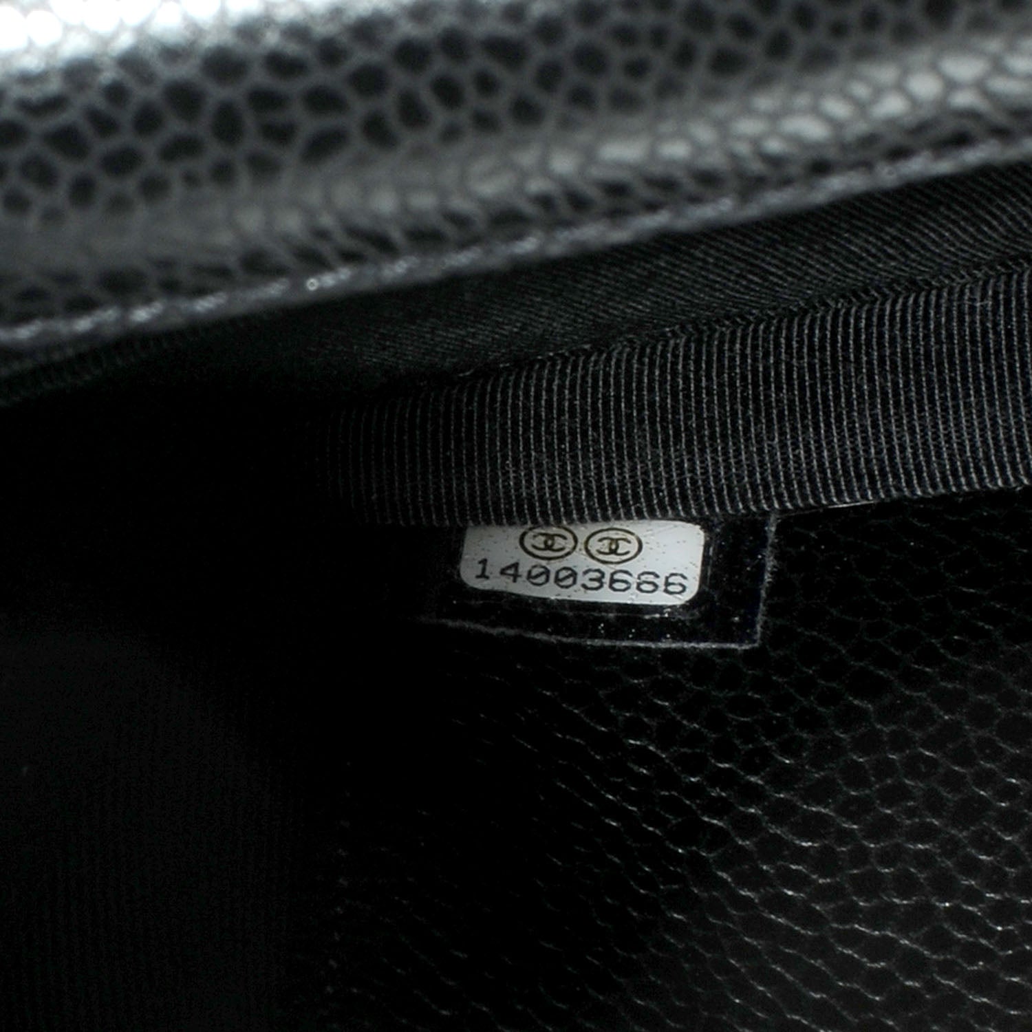 Chanel Caviar Wallet on Chain WOC Black 8 of 8
