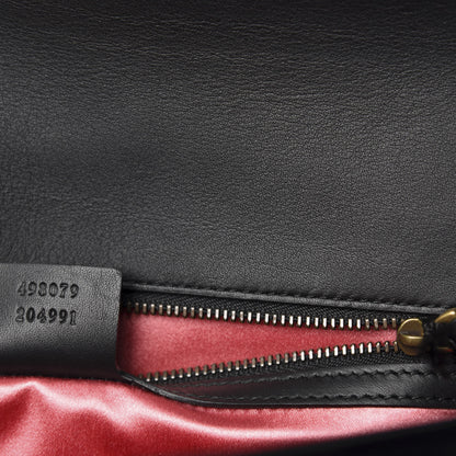 Gucci Velvet Matelasse GG Marmont Clutch Black 9 of 10