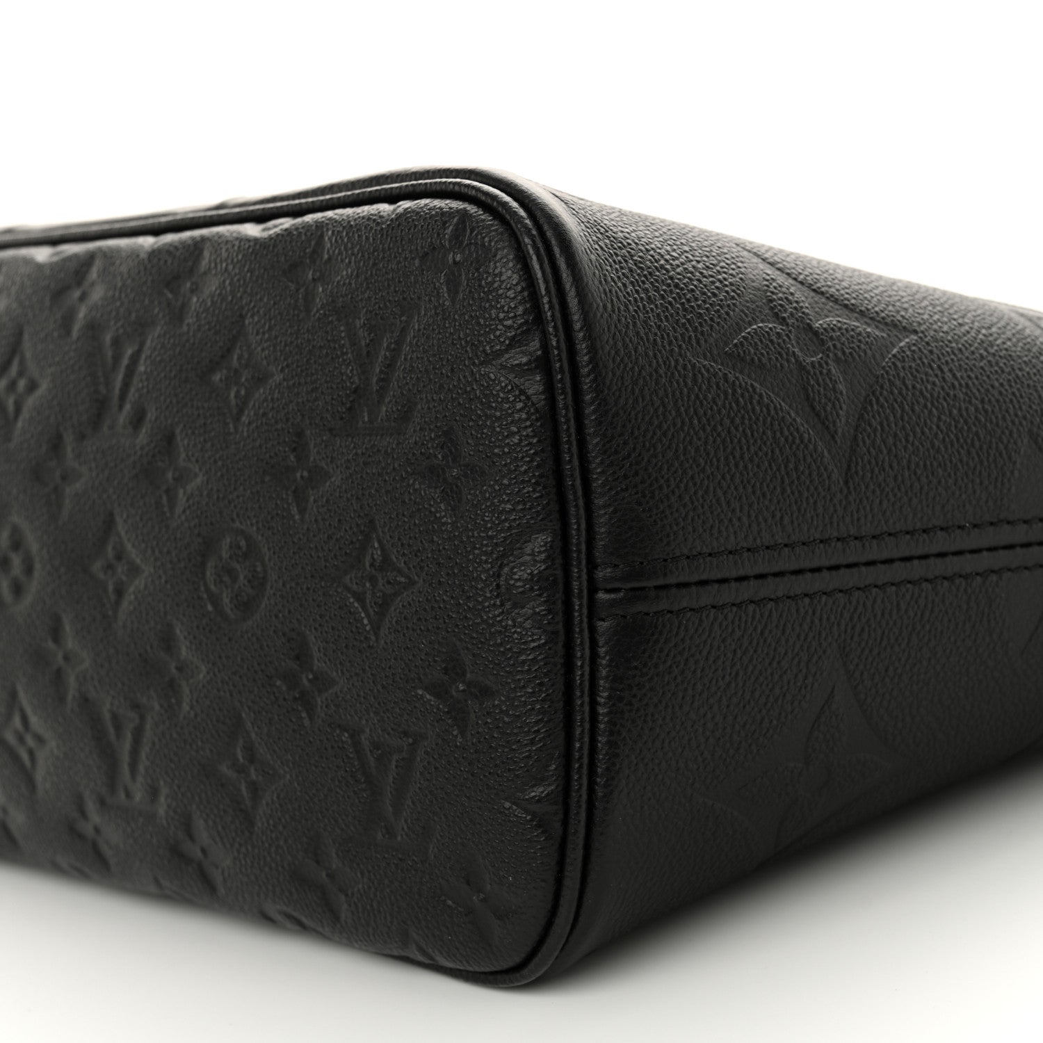 Louis Vuitton Empreinte Monogram Giant Neverfull MM Black 10 of 11