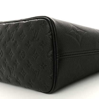 Louis Vuitton Empreinte Monogram Giant Neverfull MM Black 10 of 11
