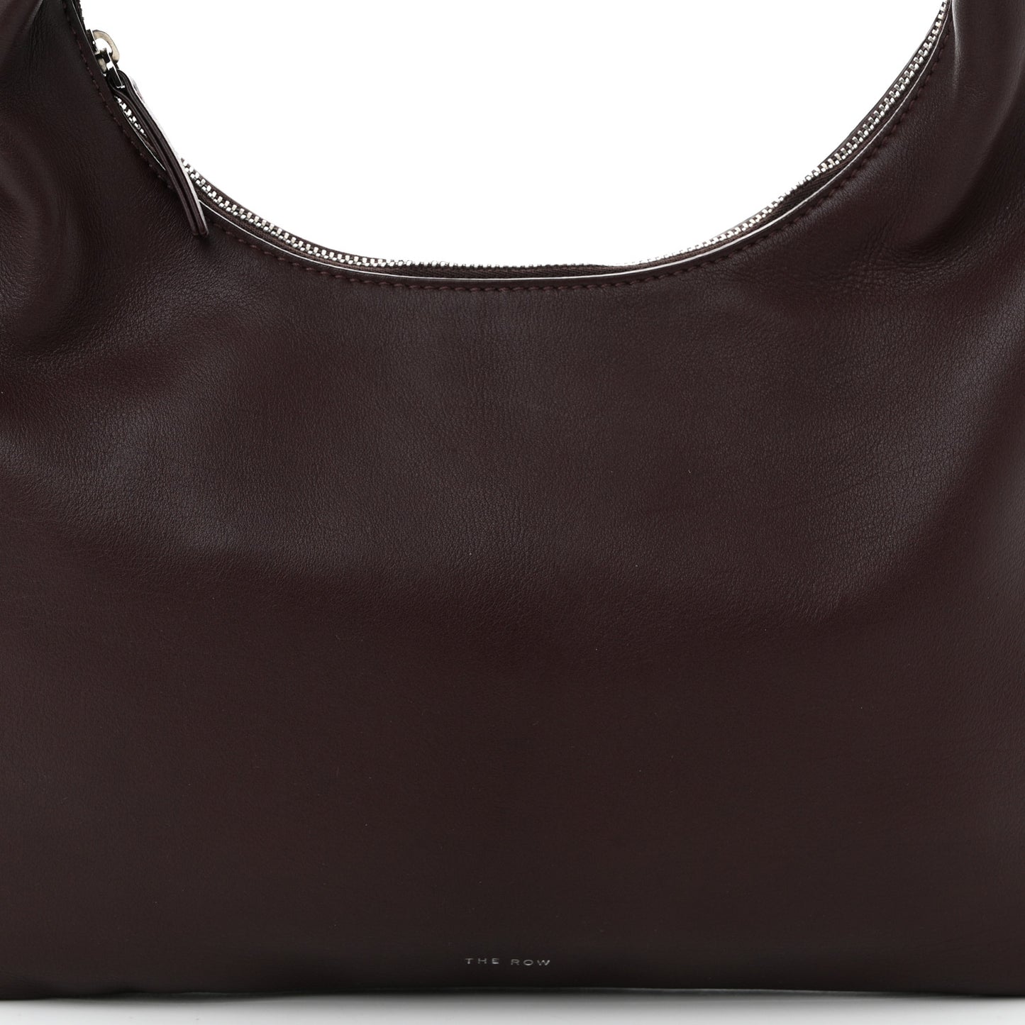 Calfskin Small Everyday Shoulder Bag Eggplant