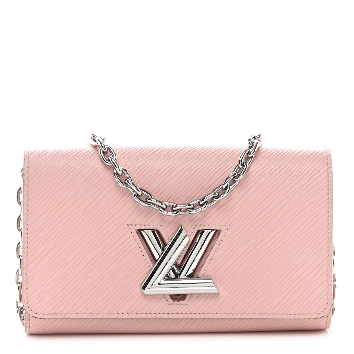 Louis Vuitton Epi Twist Chain Wallet Rose Ballerine 1 of 10