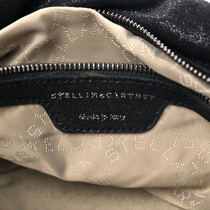 Stella McCartney Shaggy Deer Small Falabella Fold Over Tote Black 5 of 8