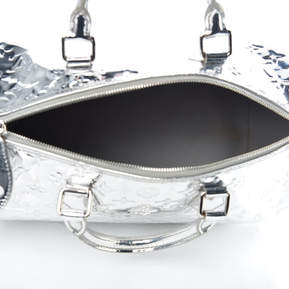 Louis Vuitton Monogram Miroir Speedy 30 Silver 5 of 11