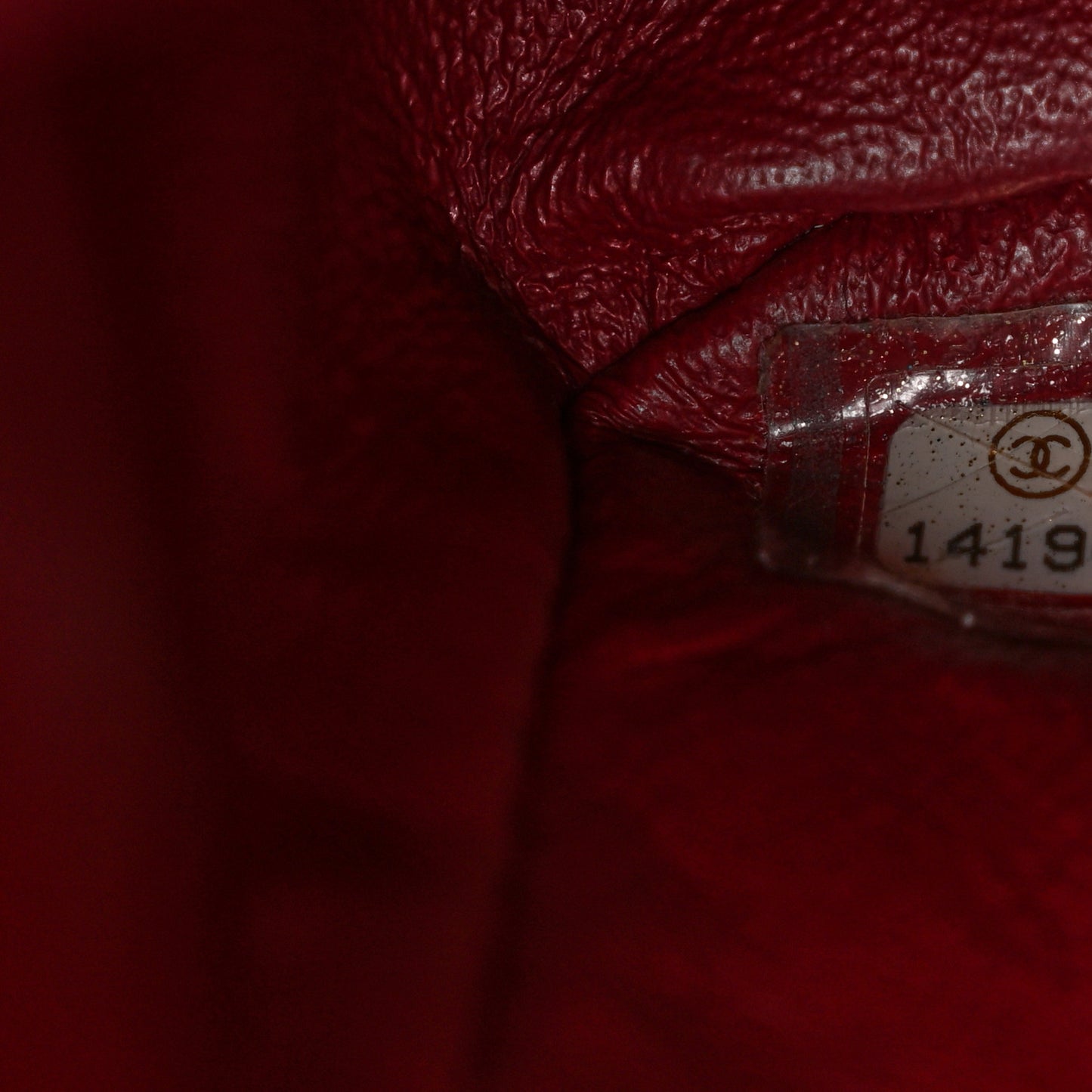 Distressed Patent Quilted 2.55 Reissue 227 Flap Raspberry Red