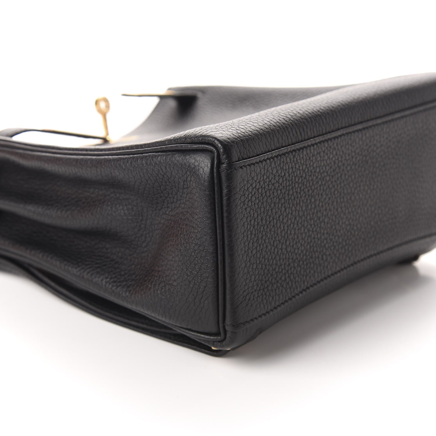 Hermes Taurillon Clemence Kelly Ado Backpack Black 8 of 10