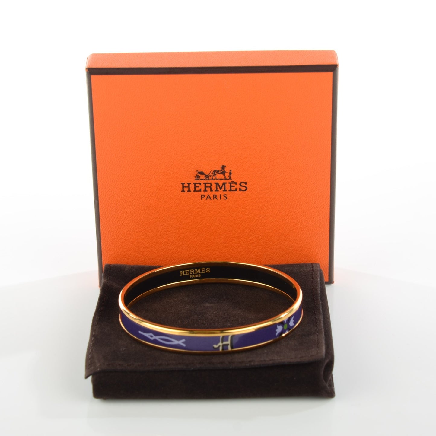 Enamel Printed Narrow Bracelet 65