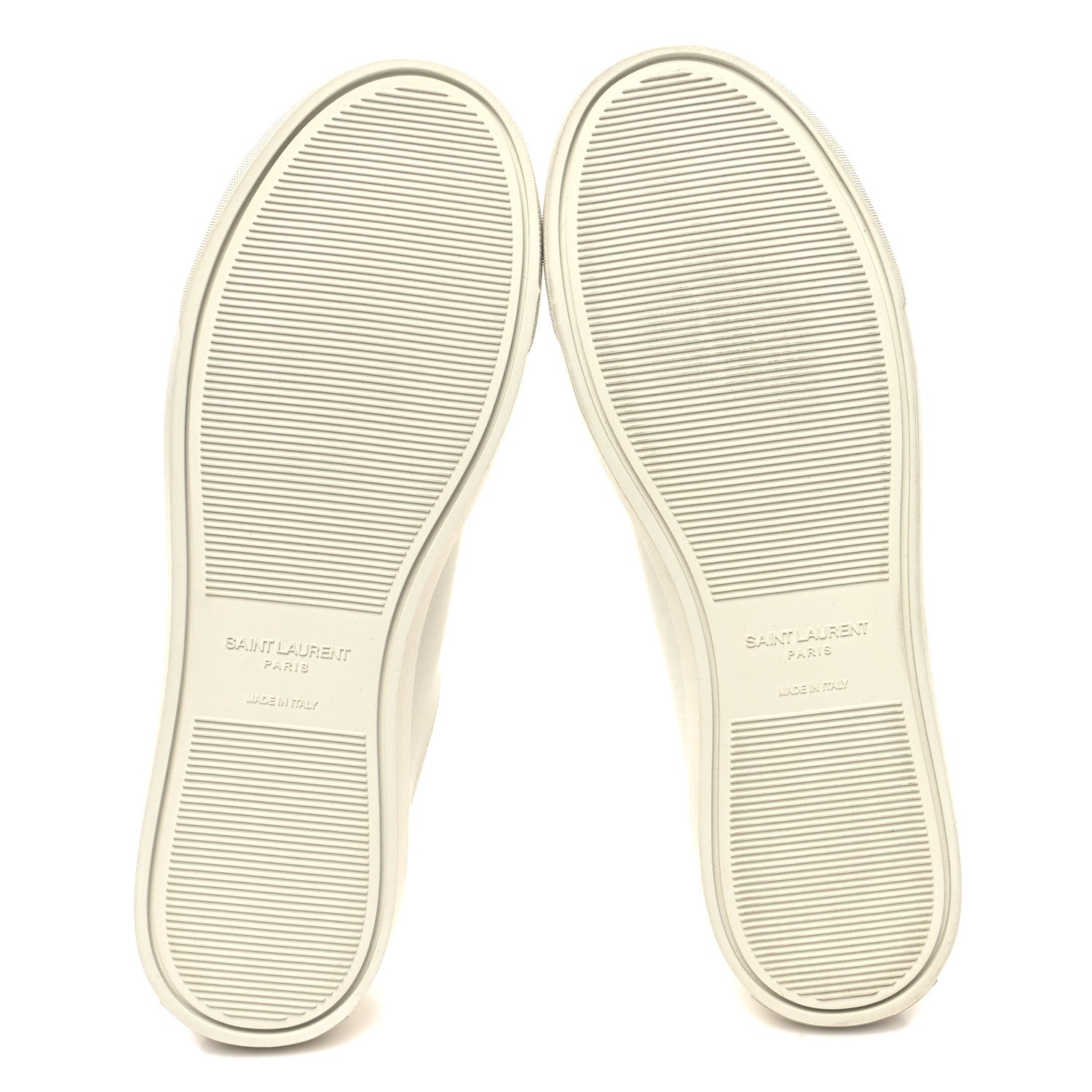 Saint Laurent Calfskin Andy Low Top Sneakers 39.5 Blanc Optique 5 of 8