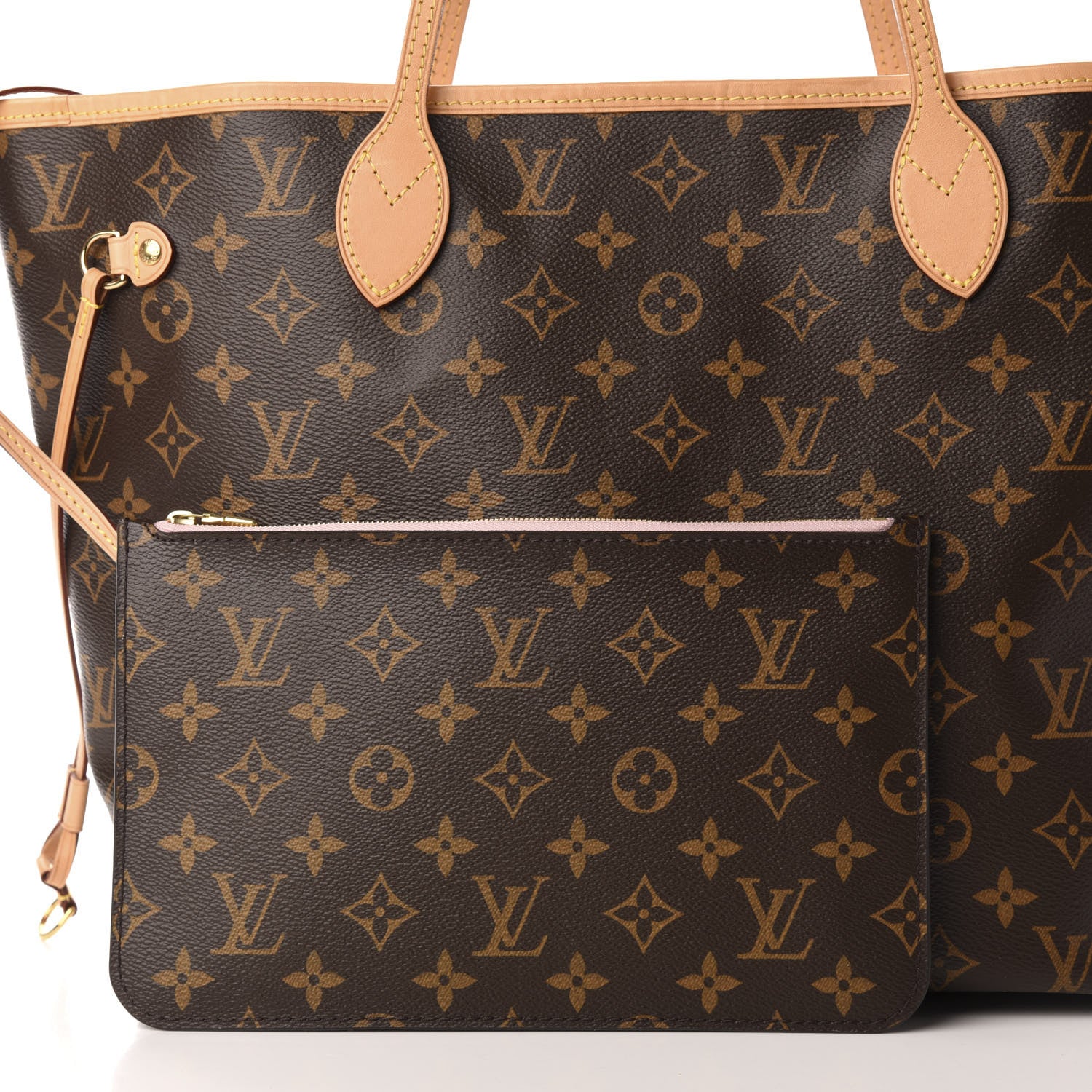 Louis Vuitton Monogram Neo Neverfull MM Rose Ballerine 12 of 14