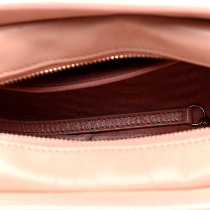 Chanel Aged Calfskin Chevron Quilted Small Gabrielle Hobo Pink 5 of 10