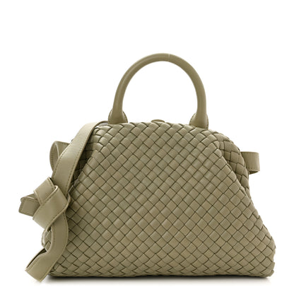 Bottega Veneta Nappa Intrecciato Small Padded The Handle Tote New Sauge 1 of 9
