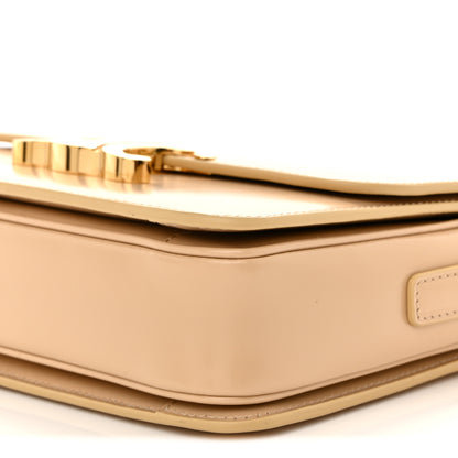 Celine Shiny Calfskin Teen Triomphe Nude 10 of 12