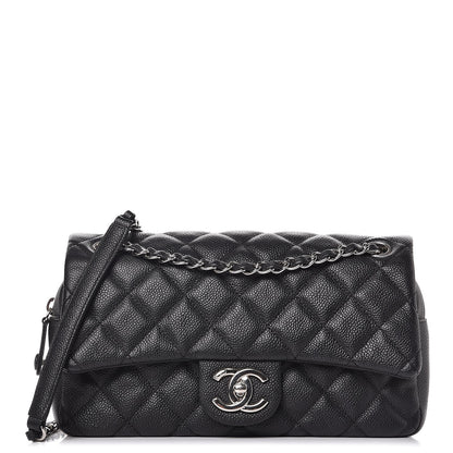 Chanel Caviar Quilted Medium Easy Flap Black 1 of 7