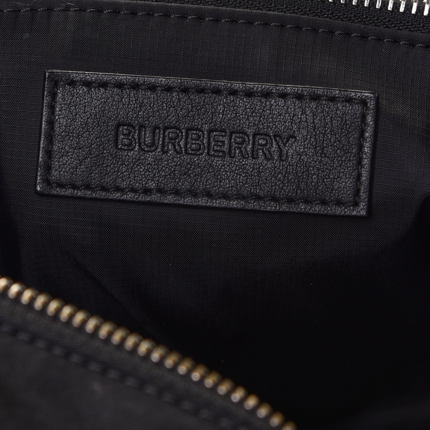 Burberry Econyl Logo Print Bum Bag Black 7 of 11