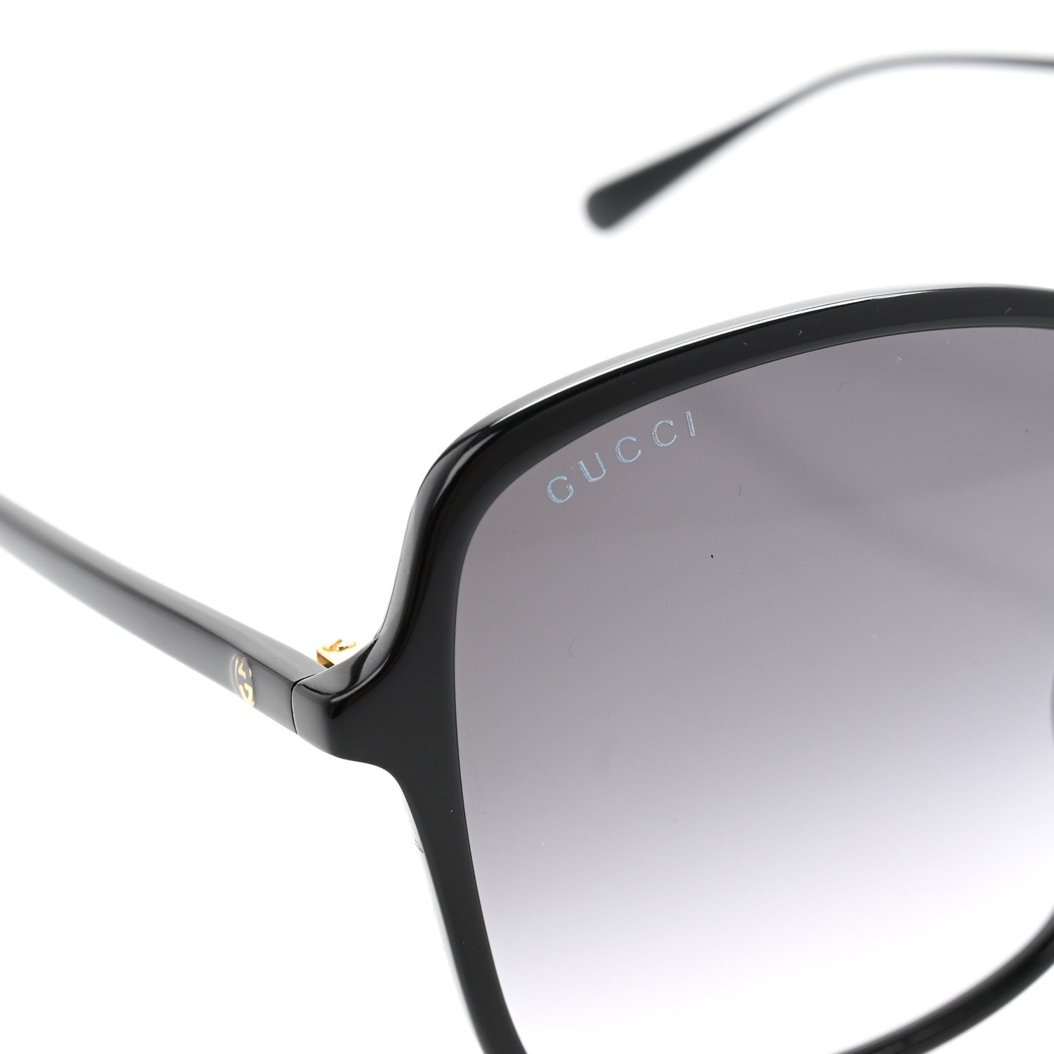 Gucci Oversized Square GG0546SK Sunglasses Black 8 of 9