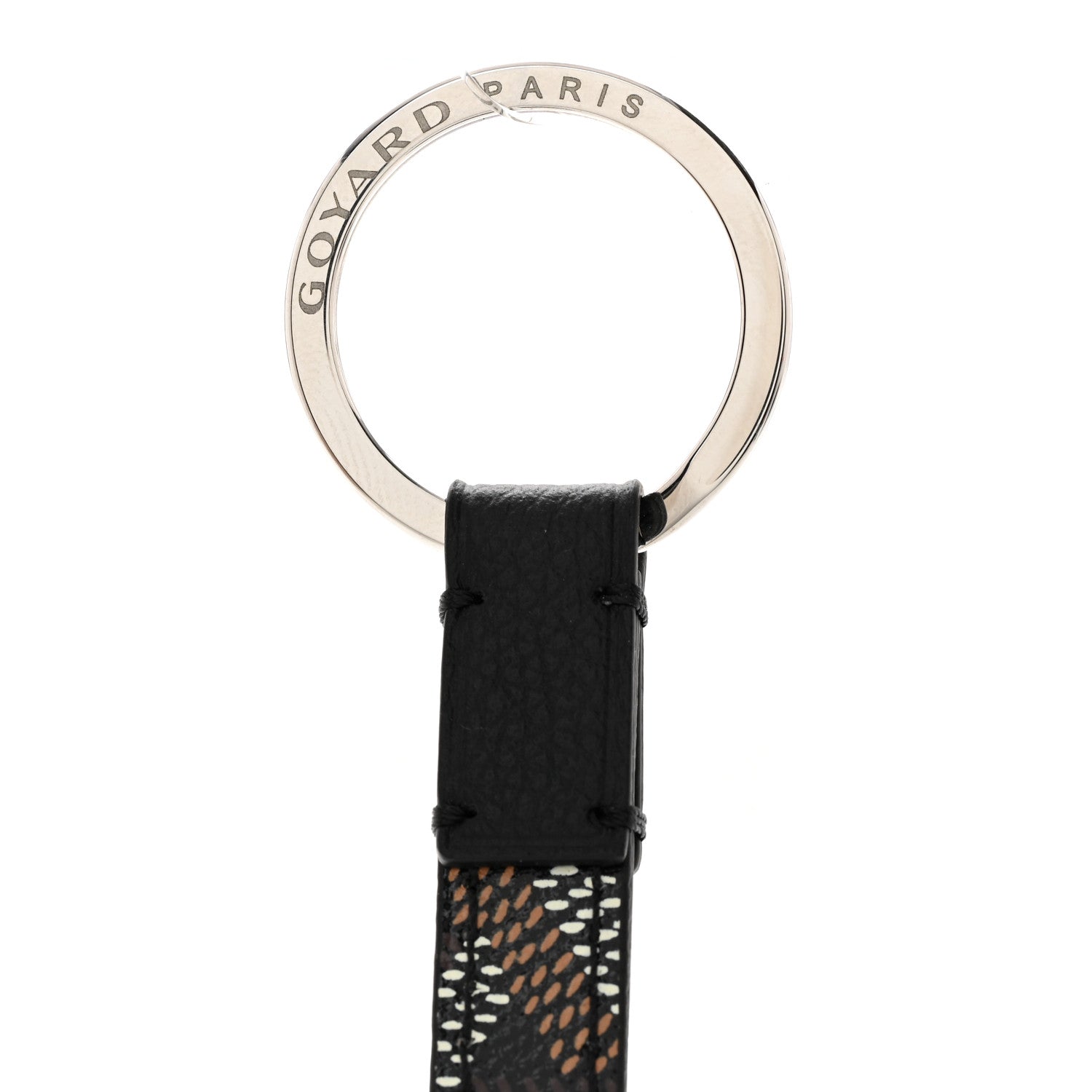 Goyard Goyardine Sesame Key Holder Black 3 of 5