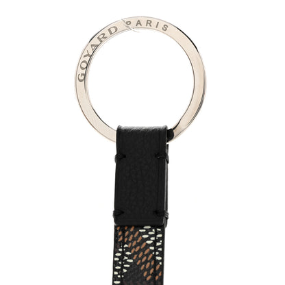 Goyard Goyardine Sesame Key Holder Black 3 of 5