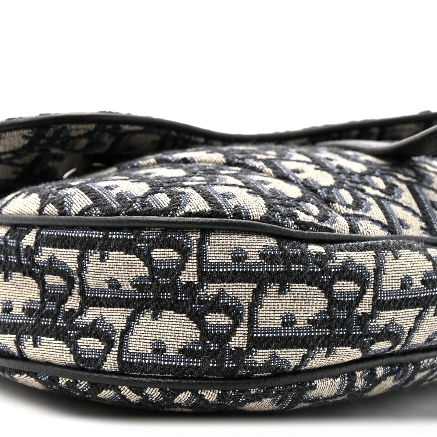 Oblique Mens Saddle Bag Blue
