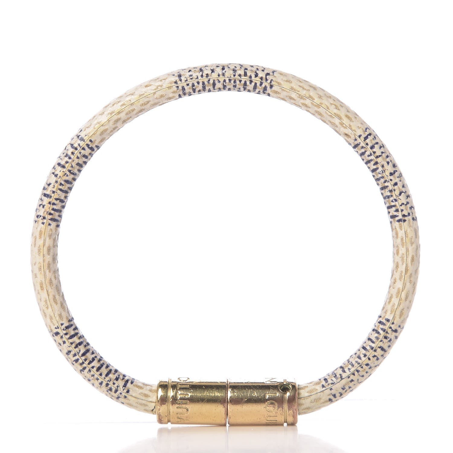 Louis Vuitton Damier Azur Keep It Bracelet 17 4 of 4