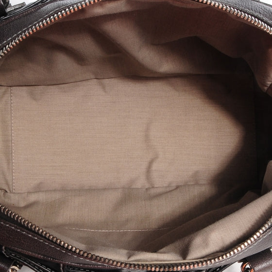 Marc Jacobs Mixed Quilted Bowler Dark Grey 6 of 9
