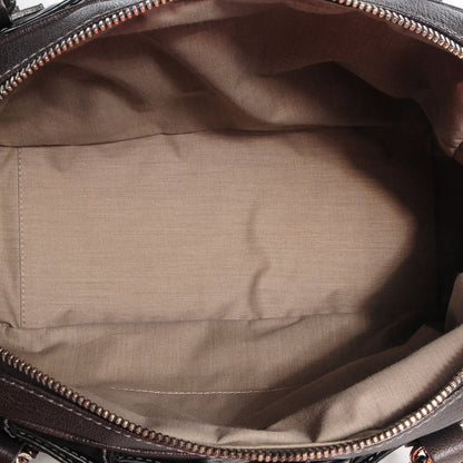 Marc Jacobs Mixed Quilted Bowler Dark Grey 6 of 9
