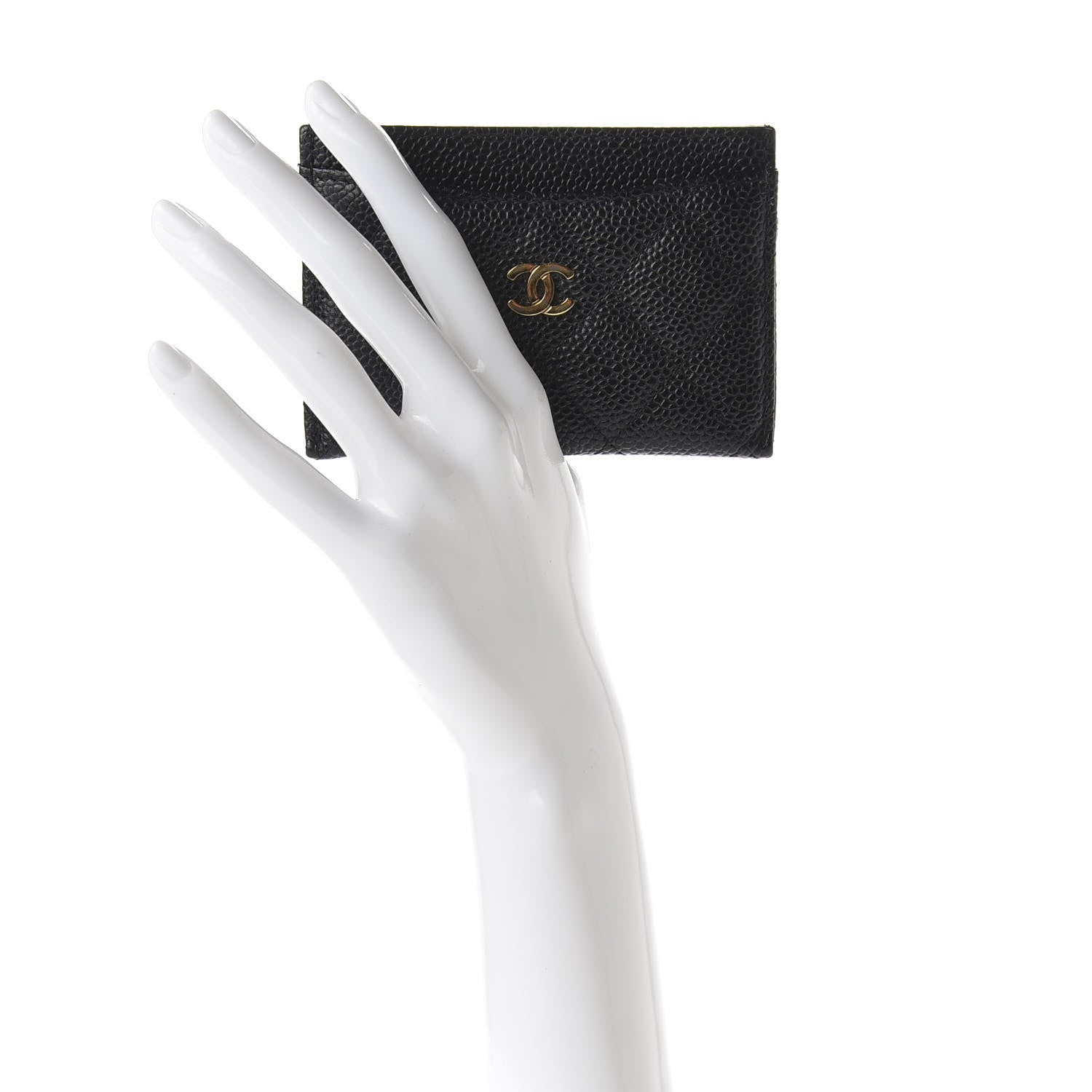 Chanel Caviar Quilted Card Holder Black 2 of 9