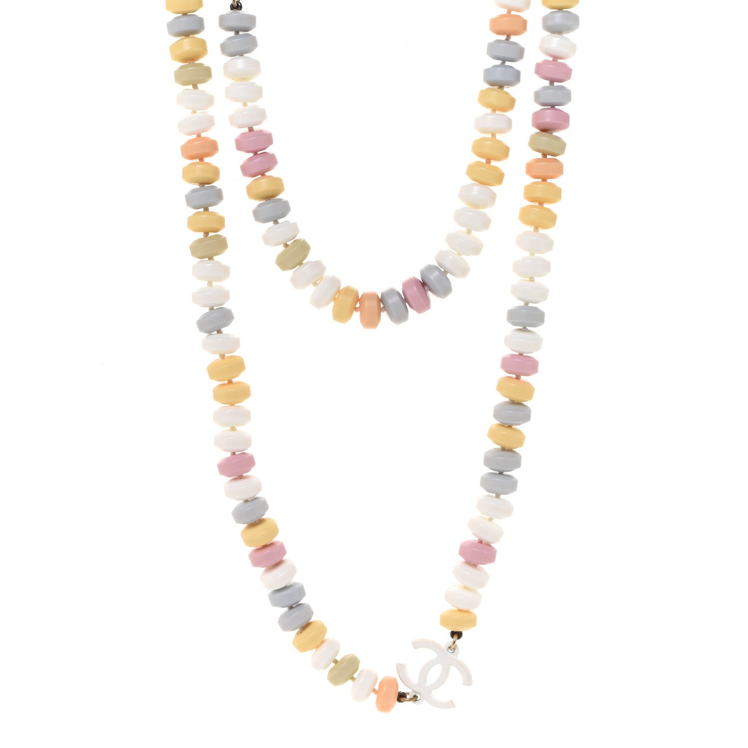 Chanel Candy CC Double Strand Necklace Multicolor 1 of 6