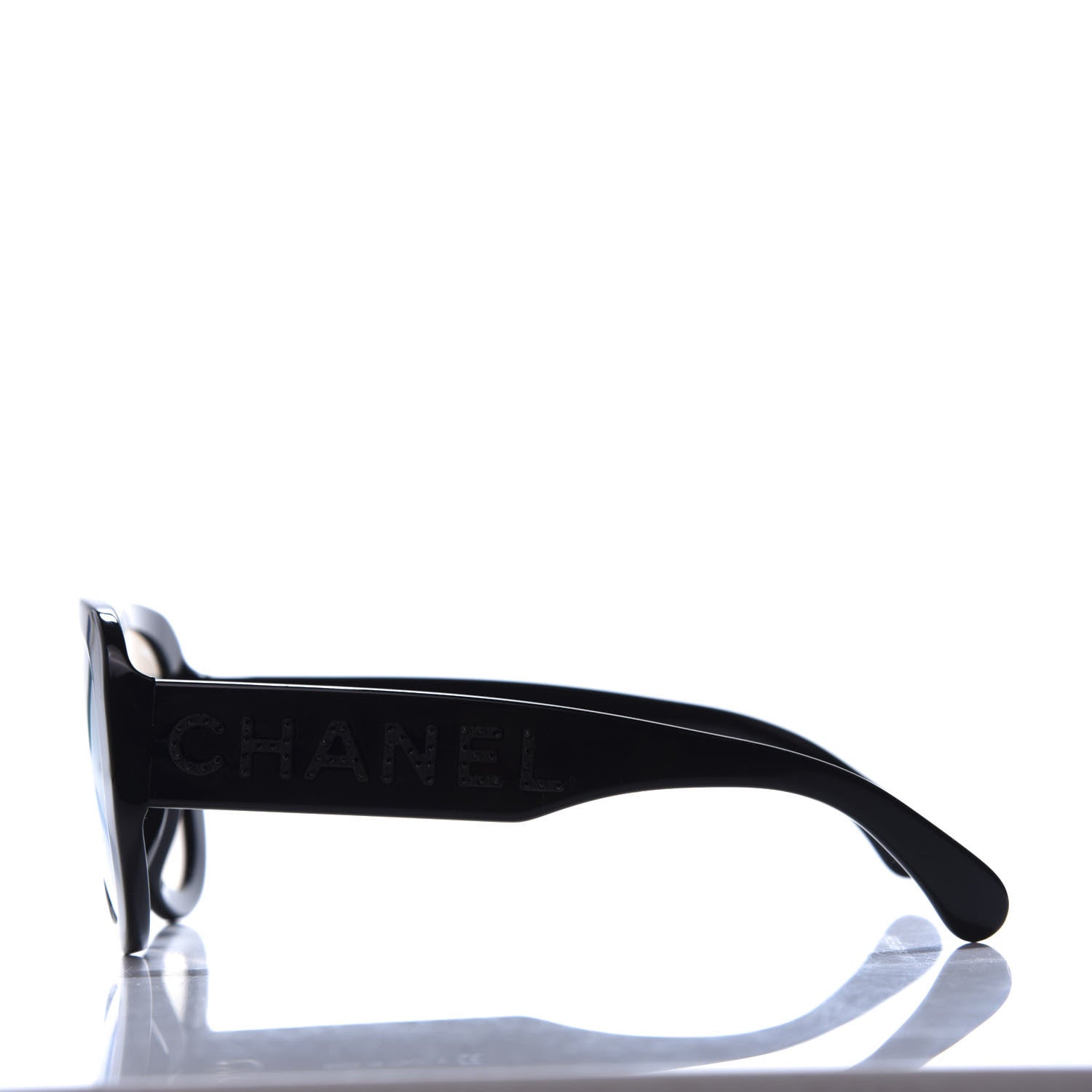 Chanel Resin Sunglasses 5423-B Black 3 of 8