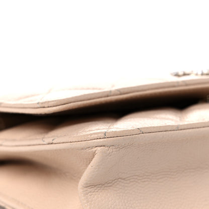 Chanel Caviar Quilted Coco Candy Wallet On Chain WOC Beige 9 of 15