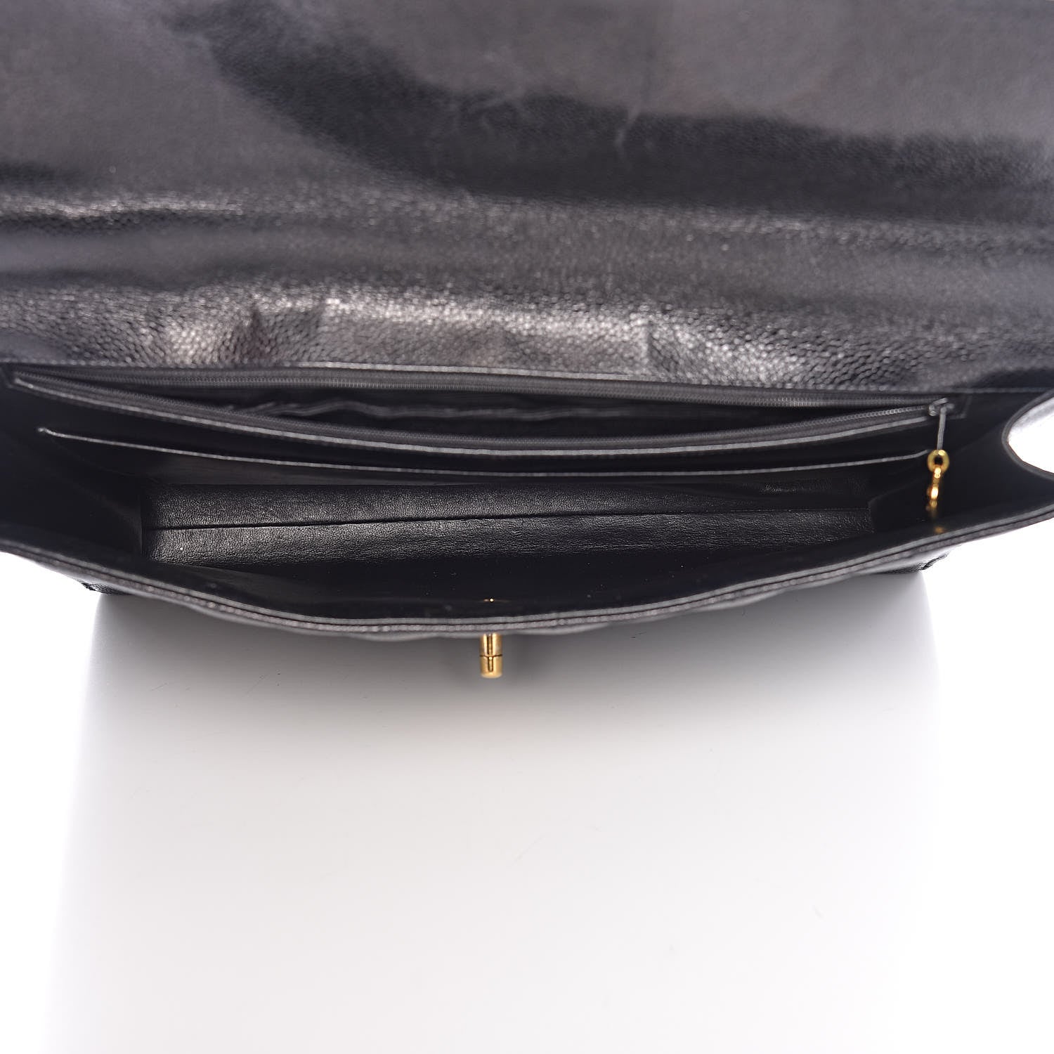 Chanel Caviar Quilted Briefcase Laptop Bag Black 5 of 15