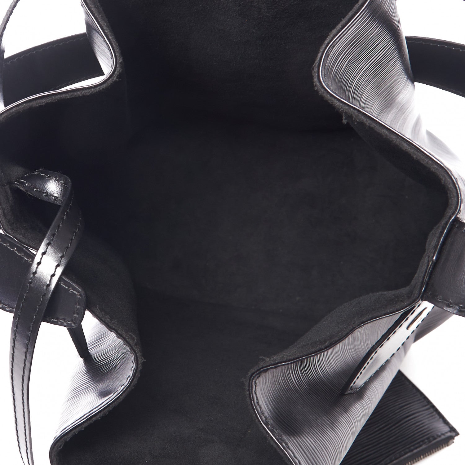 Louis Vuitton Epi Sac D'Epaule GM Black 7 of 8