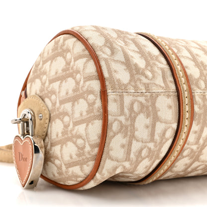 Christian Dior Monogram Trotter Romantique Boston Bag Beige 10 of 18